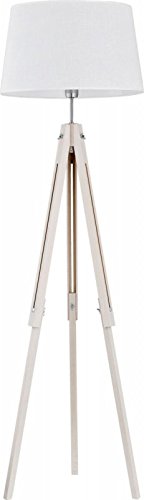 Stehlampe Lampe Stehleuchte Dreibein Leuchte höhenverstellbar Standleuchte IKEA (Weiß) - 1